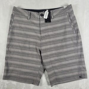 QuikSilver Amphibian Boardshorts Men's 32 Gray Swim Beach Pool Casual Active NWT